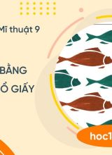 Trang trí bằng khuôn in trổ giấy - Mĩ thuật 9  -  Hoc10